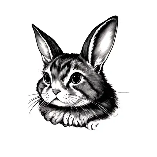 Alice In Wonderland Rabbit Chestshire Cat We're All Mad Here