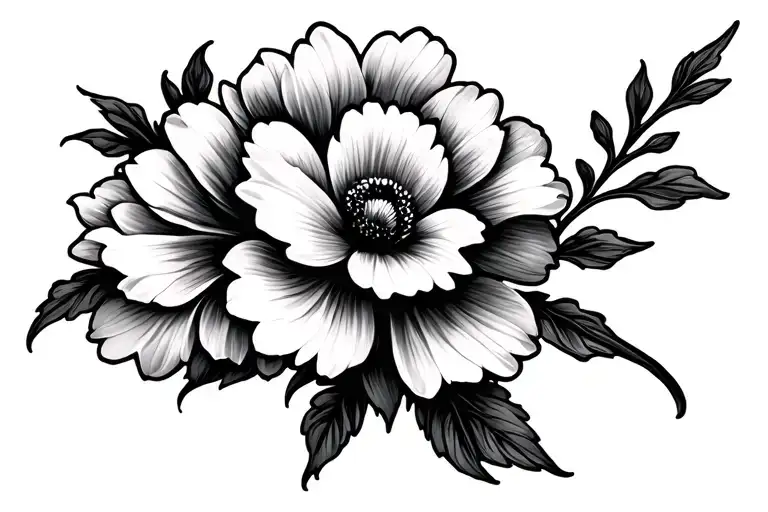 Horizontal Flower