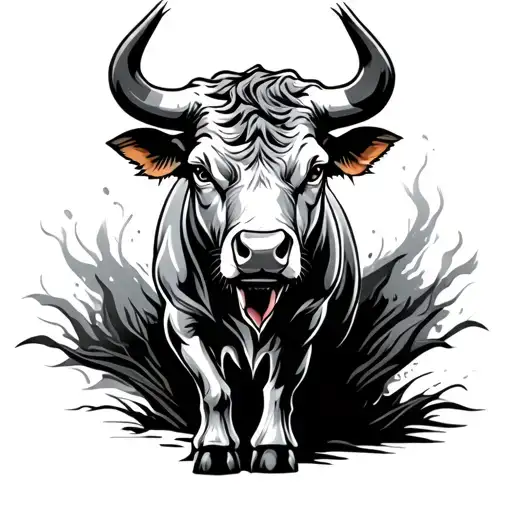 Small Charging Bull
