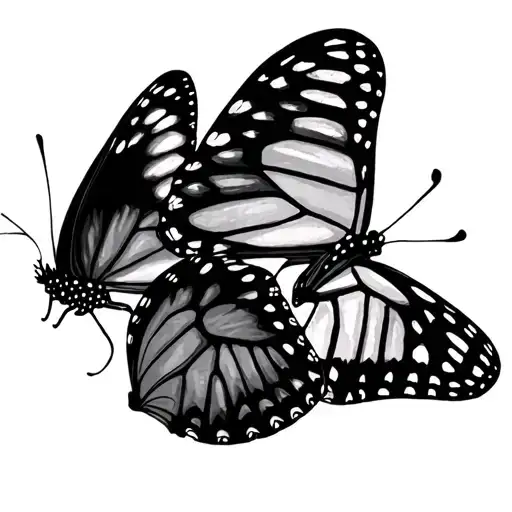 3 Butterflies