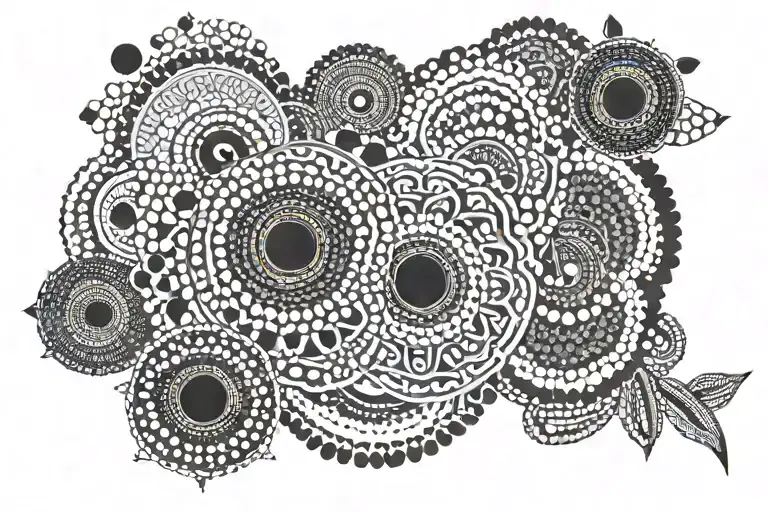 Aboriginal Dot Painting Techniques