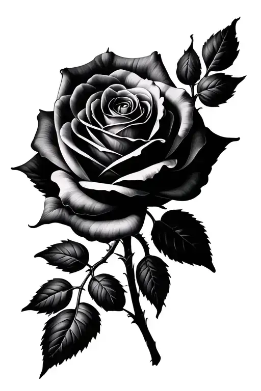 Blackwork Roses