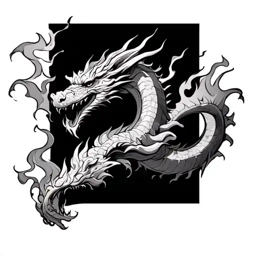 Dragon Breathing Fire