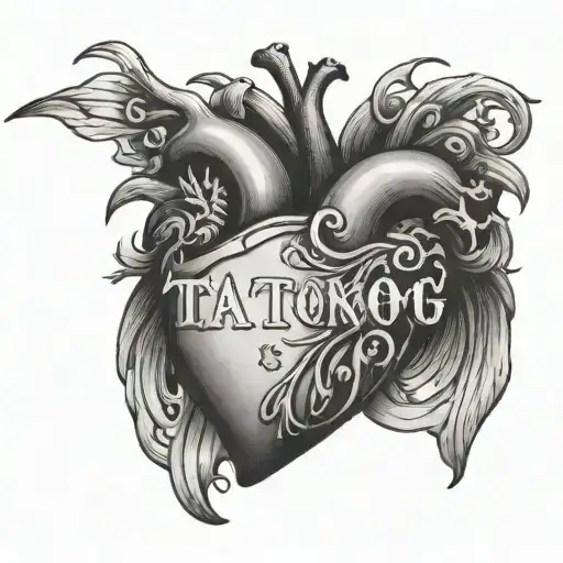 Text In Heart Shape