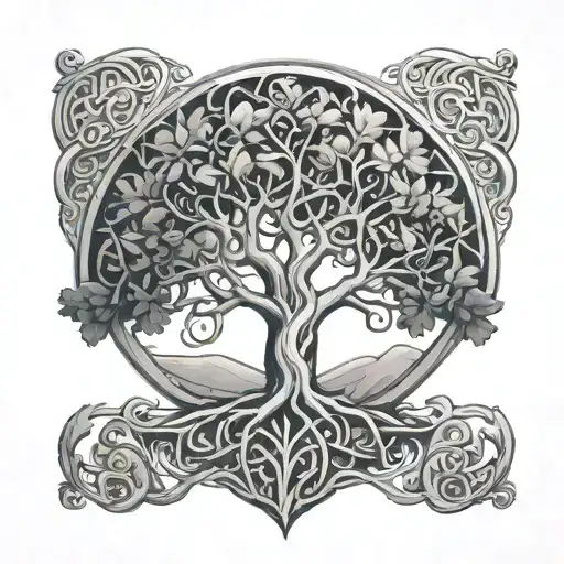 Irish Tree Of Life