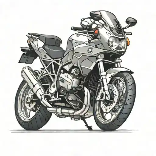 Bmw K1200rs Motor Bike