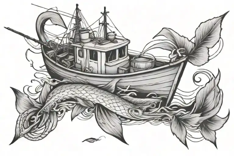 Fishing Boat Fishing