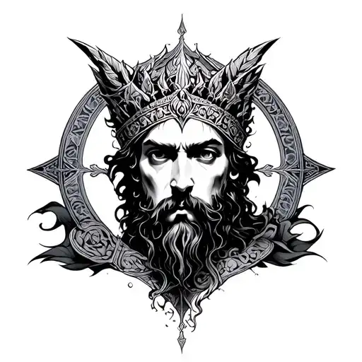 Damocles By Sleep Token Inspired Depiction