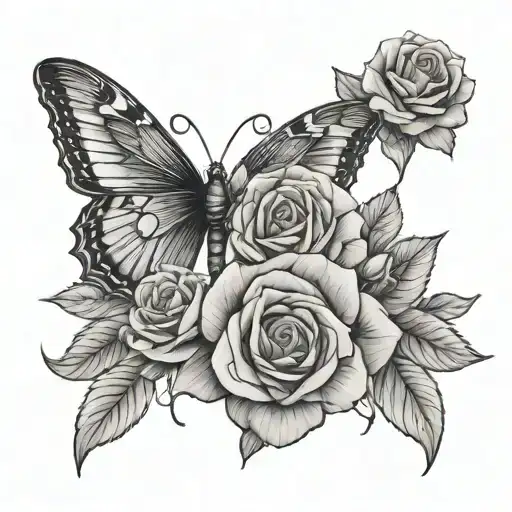 Rose Butterfly