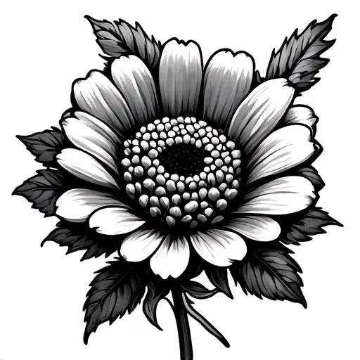 Traditional Zinnia Flower