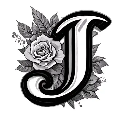 Cursive J