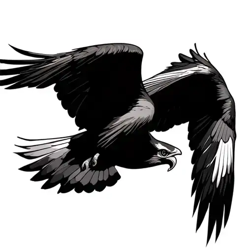 Falcons Flying Overhead