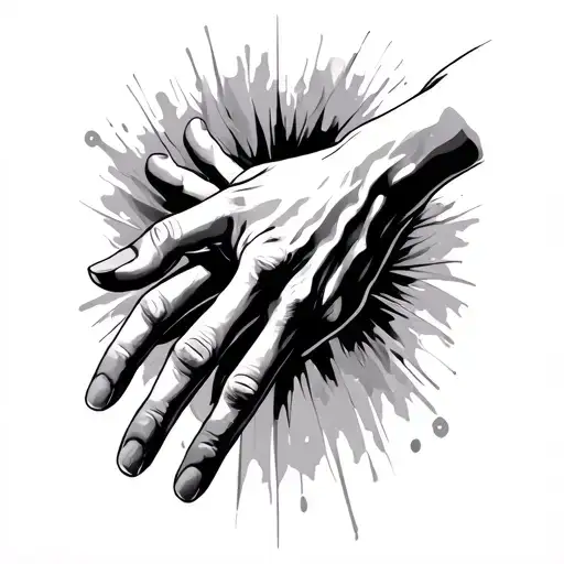 Hands Reaching Out