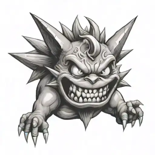 Gengar Greek God Mashup
