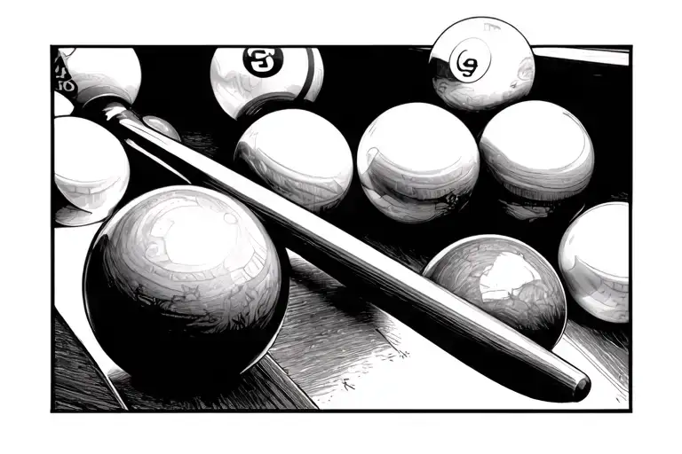 Brunswick Centennial Billiard Table With Mathmatics