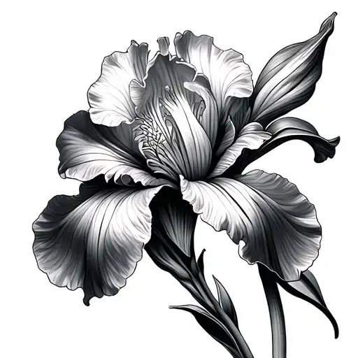 Flower Iris Brein Dna