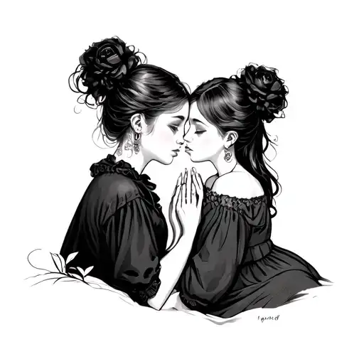 Two Girls Sharing Secret