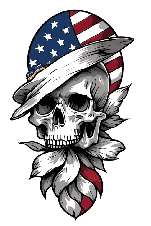 Patriotic Tattoo Design Inspired