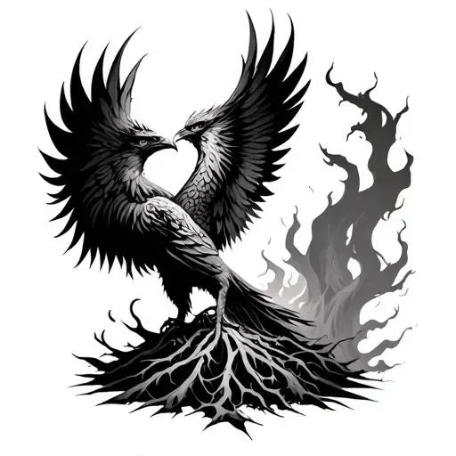 Phoenix Rising From The Ashes Woth Family Tree And Gambling