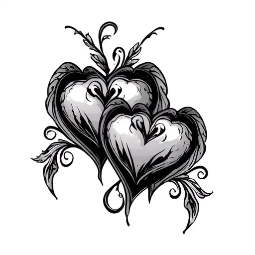 Hearts Symbolizing