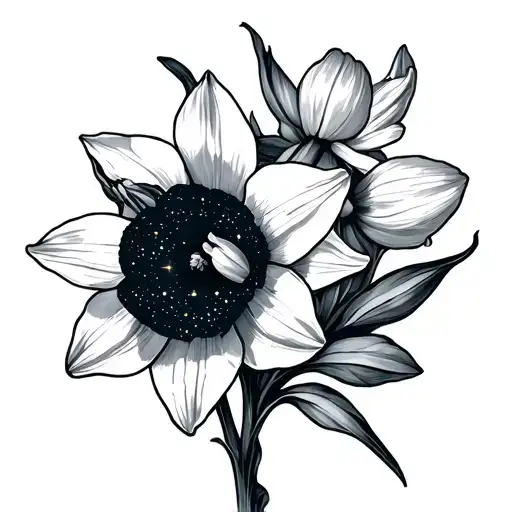 Daffodil Bouquet Aries Pisces Constellation Shaped Like