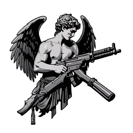 Cupidon Who Has An Ak47