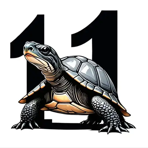 Turtle And Number One