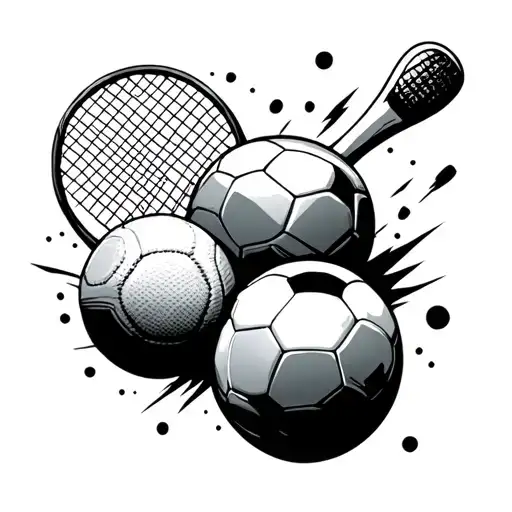 Football And Tennis