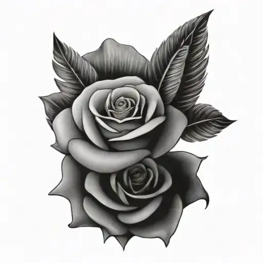 Angels Feathers With A Rose And Isa Encrypted