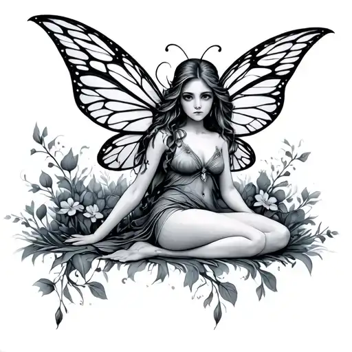 Sitting Fairy