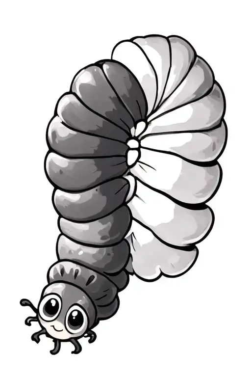 Cartoon Caterpillar