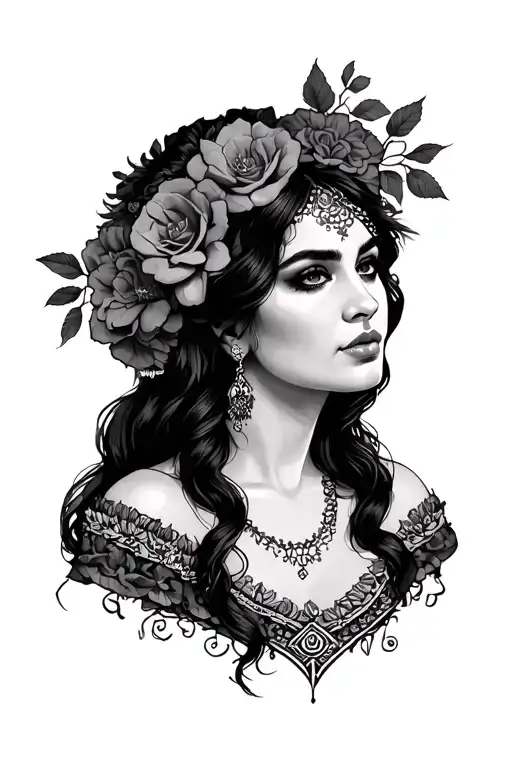 Gypsy With Shadow