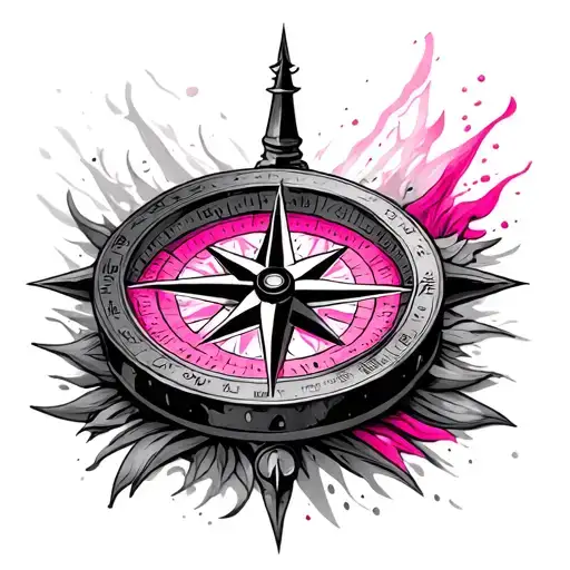 Pink Compass