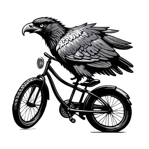 Mexico Eagle Aztec Bicycle Retro Canadian