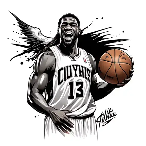 Kevin Durant As Slim Reaper High Quality