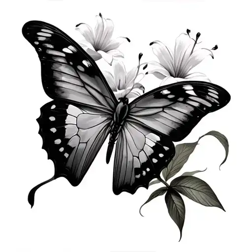 Cali Lilly And Butterflie