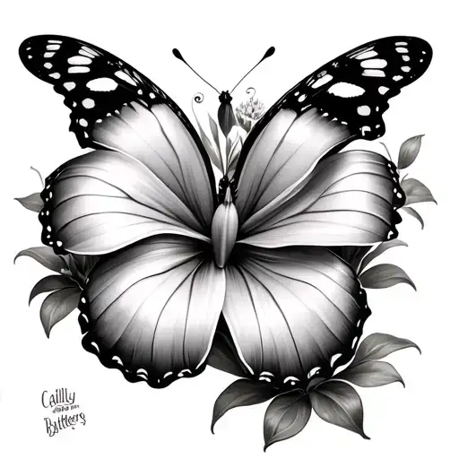 Cali Lilly And Butterflie