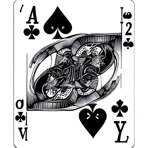 Aces And Eights Cards Arranged