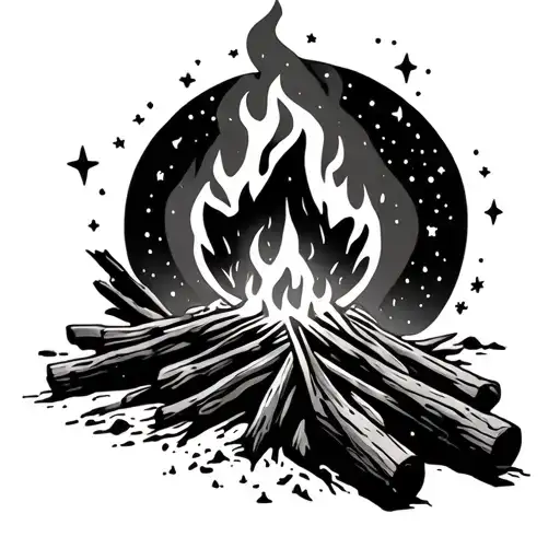 Bonfire Under The Stars