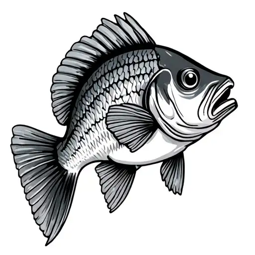 Crappie With Jig