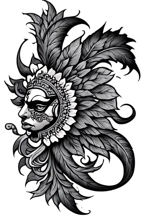 Ancient Persia Tattoo Design Inspired