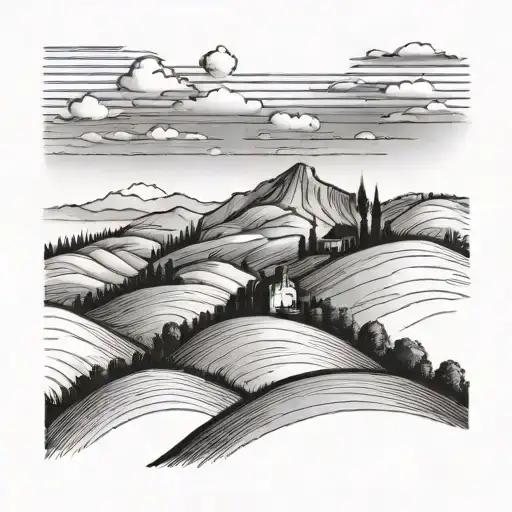 Rolling Hills Landscape