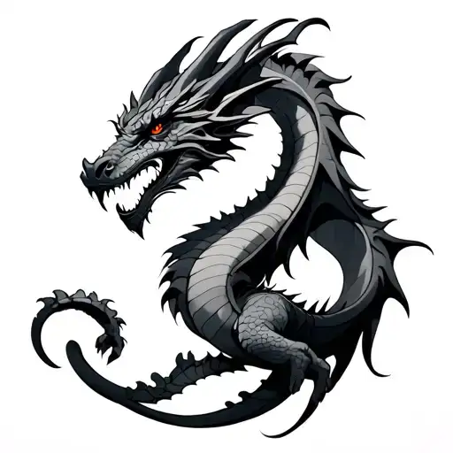 Medieval And Gothic Dragon