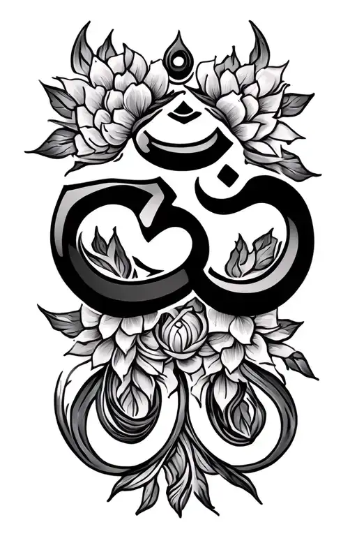 Path To Enliightment Om Symbol
