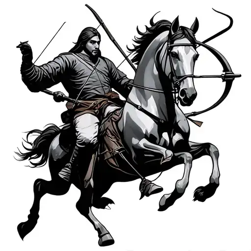 Sagittarius Archer Riding