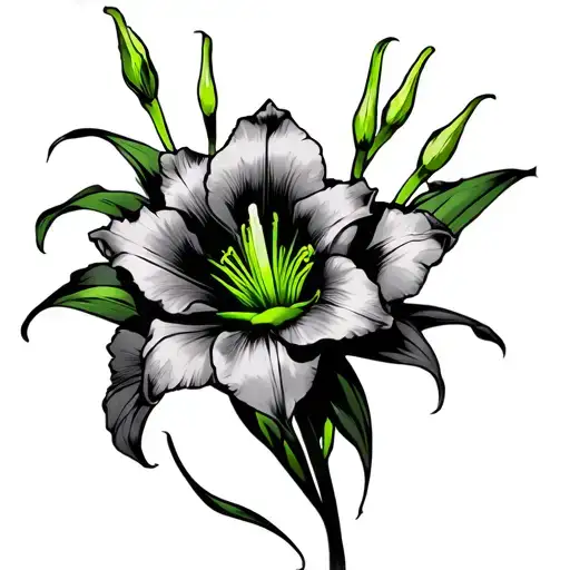 Chinese Gladiolus Peridot