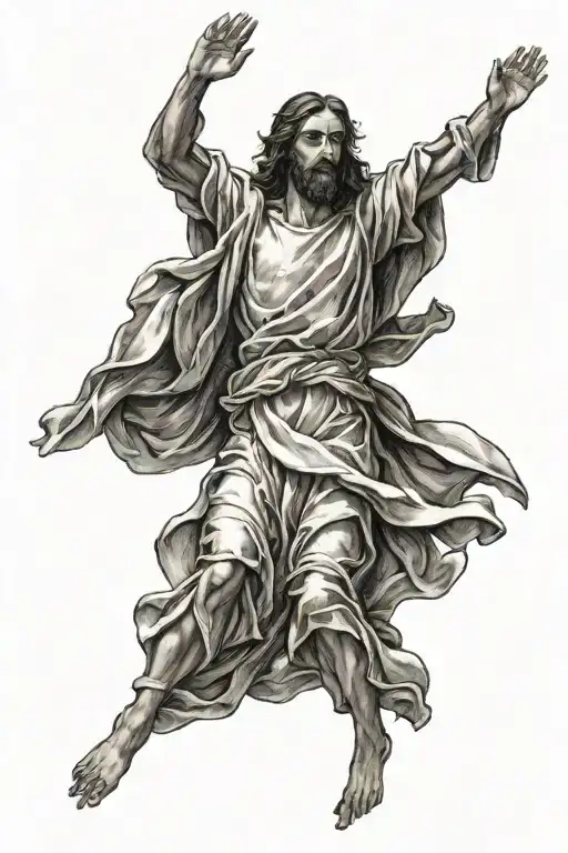 Jesus Coming Down From Heaven