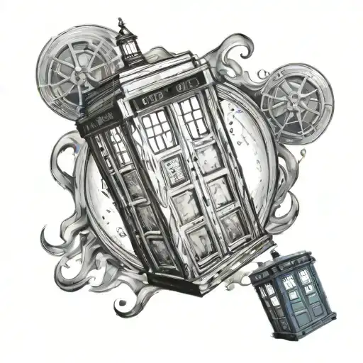 Dr Who Tardis