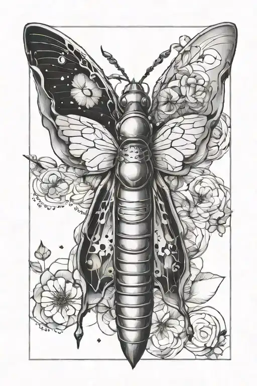 Sleeve Idea Either Space Or A Moth Related