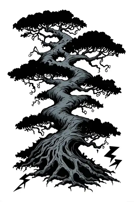Poison Tree And Lightning Bolts